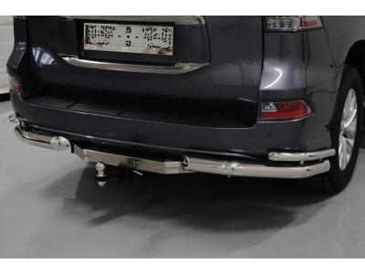 Фаркоп надпись Lexus, шар E ТСС для Lexus GX460 2019-2021