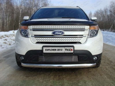 Рамка номерного знака Ford Explorer (комплект) ТСС для Любые